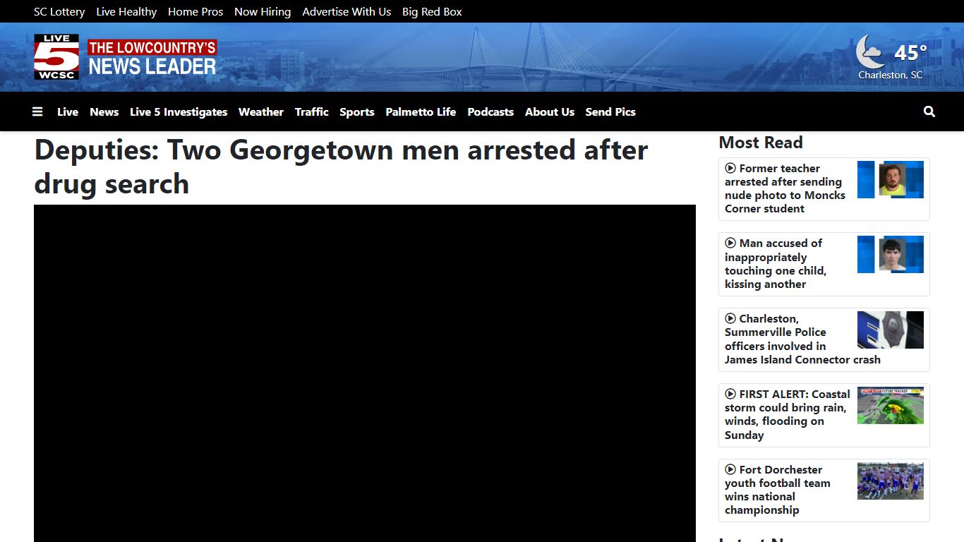 Deputies: Two Georgetown men arrested after drug search - Live 5 News